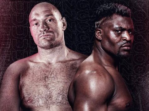 fury ngannou fight date